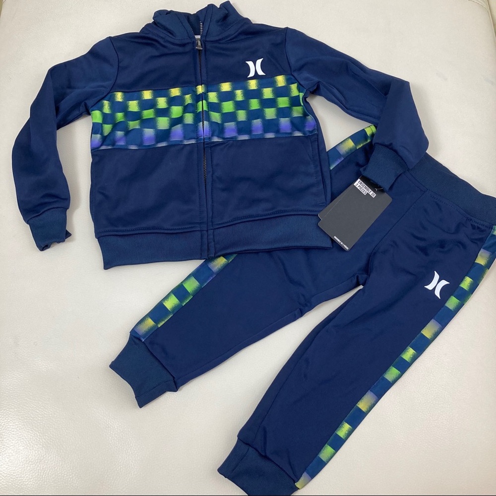 Hurley Midnight blue active pants set 2299 - Picture 2 of 8